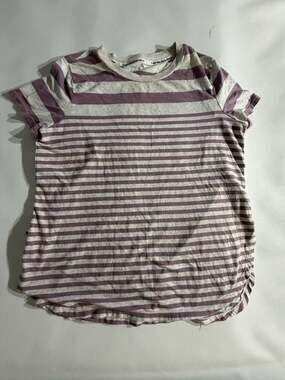 Calvin Klein Performance Striped Short Sleeve T-Shirt Womens M
